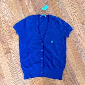 NWT. XS Short Sleeve Cardigan.